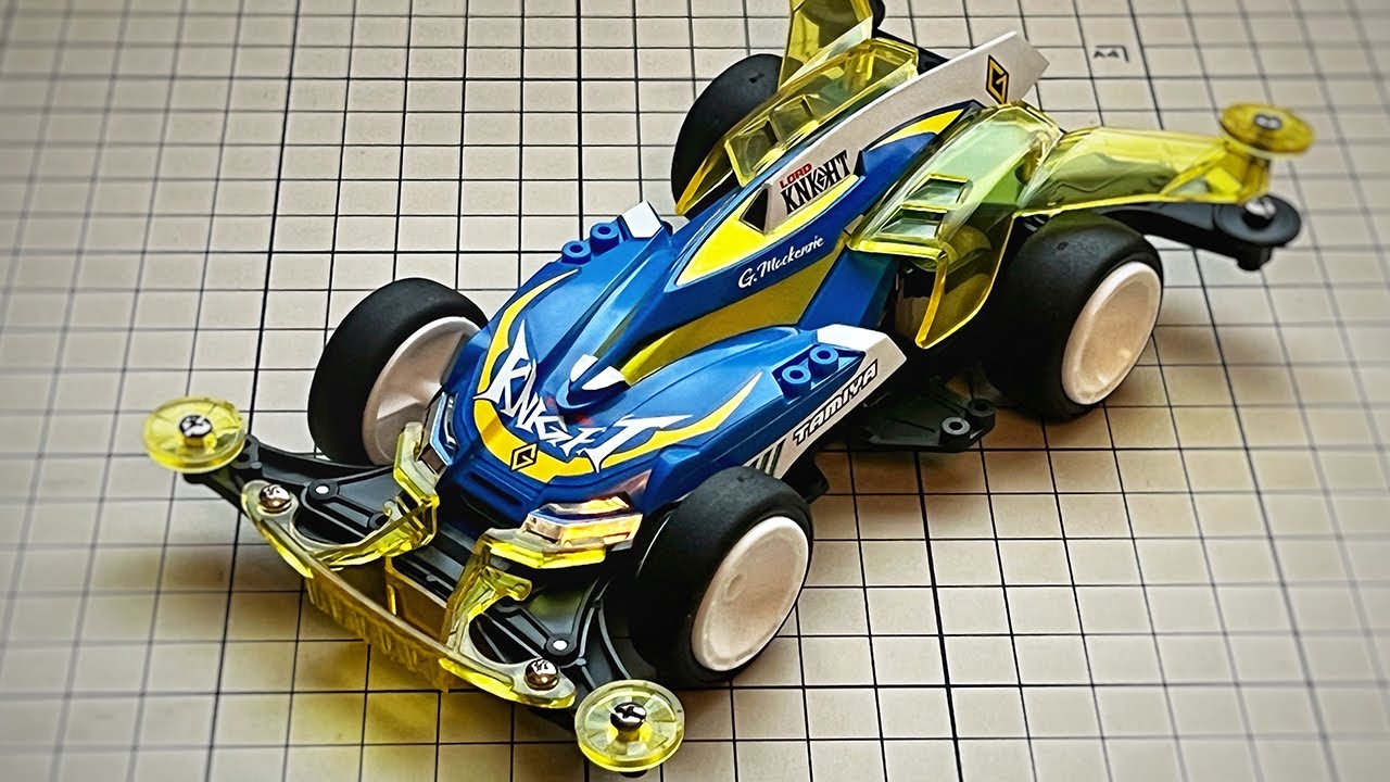 ミニ四駆】レーザーミニ四駆シリーズNo.3 ロードナイトを作ろう