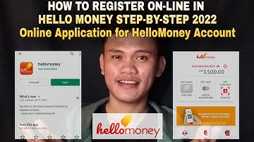 PAANO MAGREGISTER ONLINE SA HELLO MONEY APP (Using Android Phone)