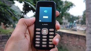 How to Reduce Ring Volume on Lava A1 Josh Mobile