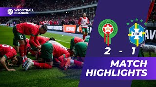 Morocco Vs Brazil 2-1 All Goals \& Highlights and Goals 2023 HD