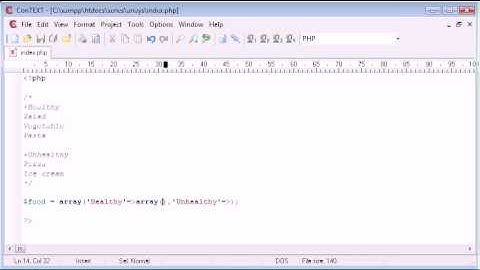 Beginner PHP Tutorial   40   Multi dimensional Arrays