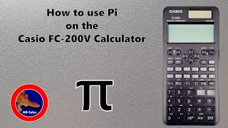 How to use Pi on the Casio FC-200V Financial Consultant Calculator