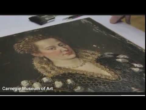 Restoration of Isabella de Medici at Carnegie Museum of Art | Restoring Paintings