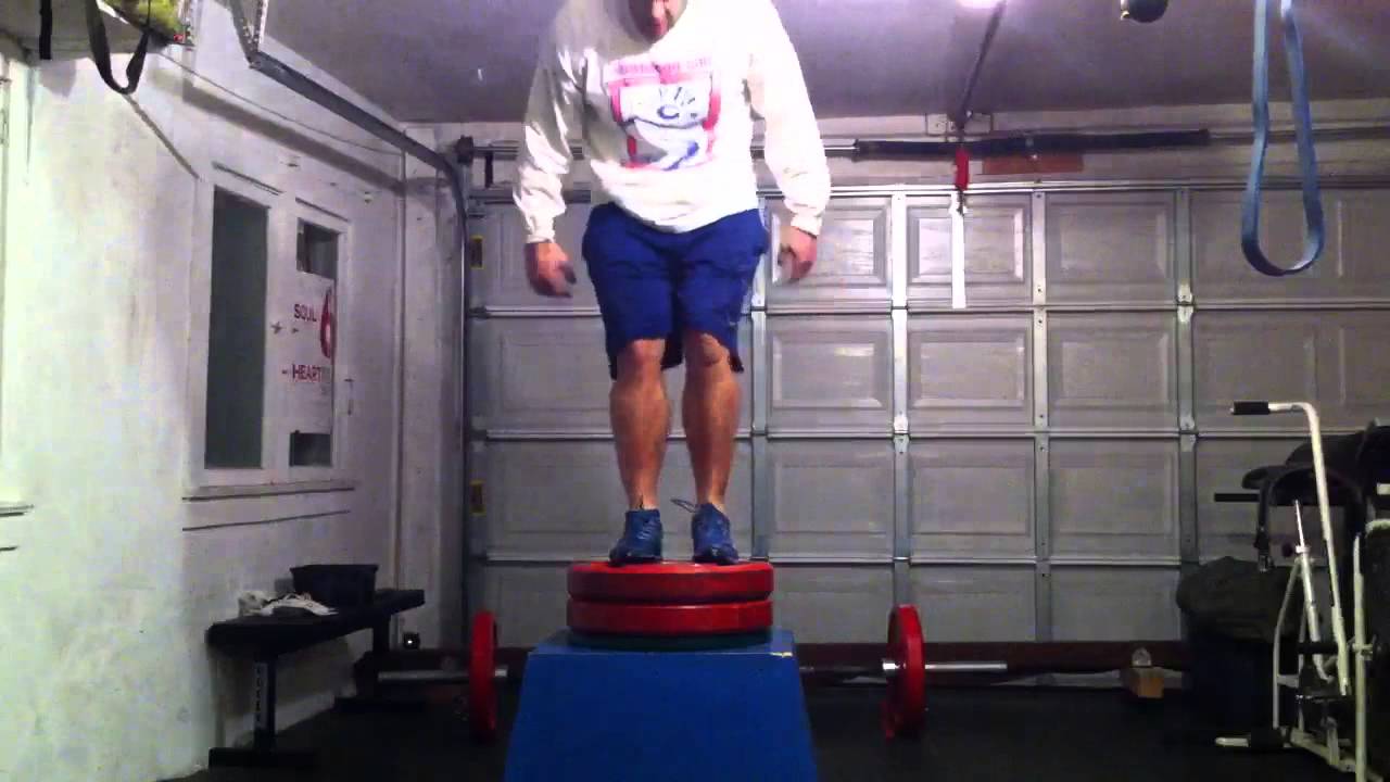 122712 Power Clean Box Jump - YouTube