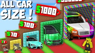Download Lagu I BOUGHT ALL SIZE SECRET CARS in Minecraft ! HOW TO BAY NEW RAREST CAR ? MP3 Download Lagu I BOUGHT ALL SIZE SECRET CARS in Minecraft ! HOW TO BAY NEW RAREST CAR ? MP3