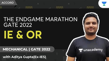 THE ENDGAME MARATHON- GATE 2022 | IE & OR | Aditya Gupta (Ex-IES)
