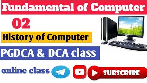 History of Computer ✅||fundamental of Computer class part -02||कंप्यूटर का इतिहास||📌#technicalBJ
