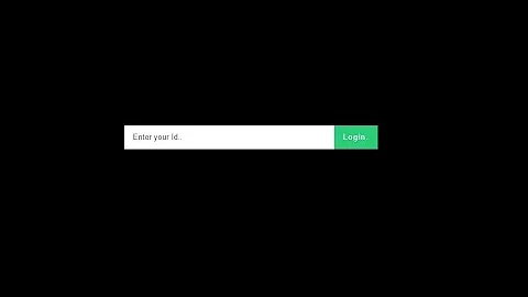BUTTON INSIDE INPUT ELEMENT || using HTML and CSS