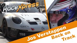 Jos Verstappen terug in de autosport op Circuit Zandvoort