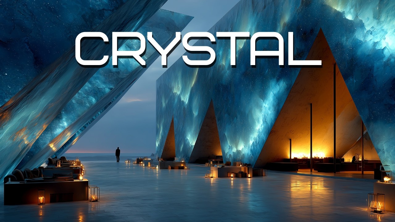 CRYSTAL | Work Hard, Stay Focused | 3 Hours of Future Garage Deep Work Mix | Deep Focus Protocol