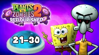 Plants vs. Zombies 2 Reflourished: N3xt G3n Collab Levels 21-30