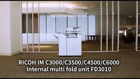 Ricoh IM C3000/C3500/C4500/C6000 Internal Multi-folding Unit