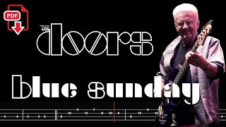 The Doors - Blue Sunday (🔴Bass Tabs | Notation) @ChamisBass  #thedoorsbasstavs #chamisbass