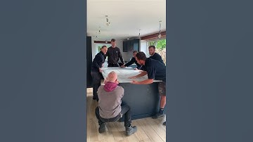 Kitchen Island Installation