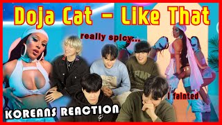 رد فعل كوري على Doja Cat - 'Like That' MV 🚫🔥