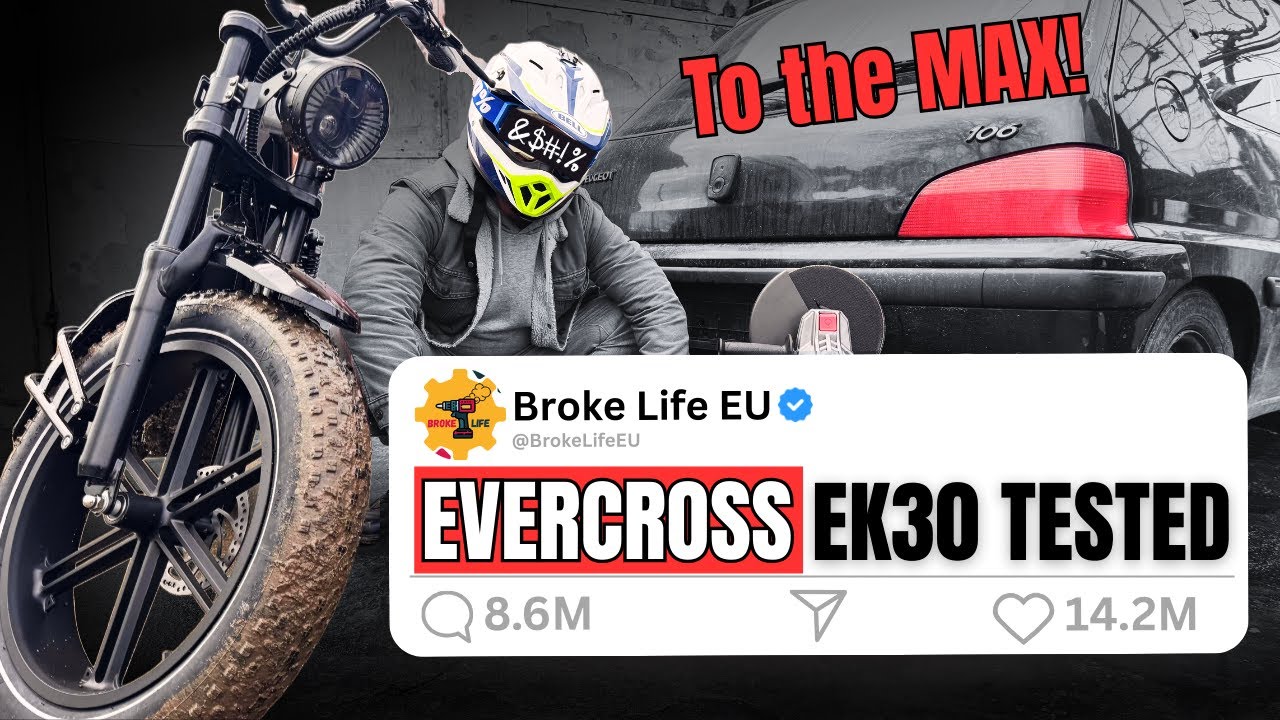 This E-Bike Survived Our Worst Ideas | Evercross EK30 Test