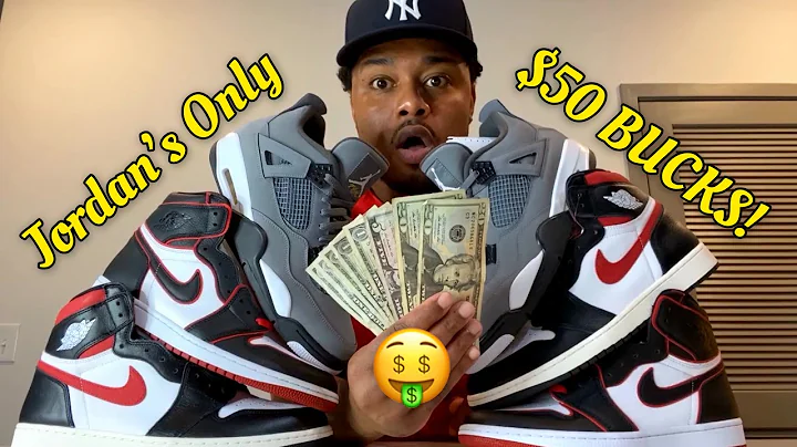 $50 FOR  NEW JORDANS! WATCH & FIND OUT THE SECRET!