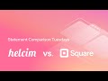 Statement comparison  helcim vs square