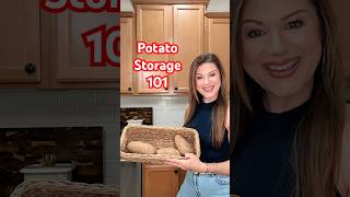 potato storage 101 #foodstorage #summeronshorts #storagehacks