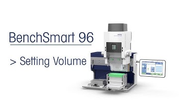 Rainin BenchSmart 96 | Setting Volume | Semi-Automated Pipetting Workstation