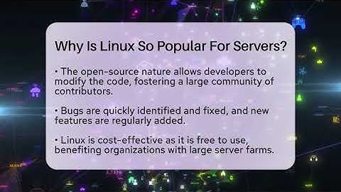 Why Is Linux So Popular For Servers? - Next LVL Programming