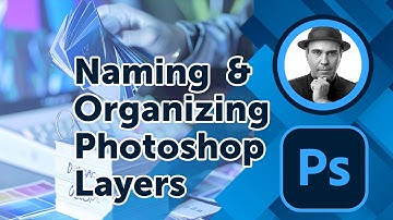 Naming  & Organizing Photoshop Layers