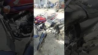 2 Bikes open and Solve smoke problem | How to solve smoke problem in Honda CD70 and CD100 parider