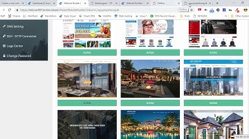 Hướng dẫn tạo mẫu giao diện website builder trong Failover Hosting