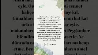 Vefat edem anne babaya.. #dua #sohbet #muhabbet #peygamber #keşfet #kesfetteyiz #fyp #anne #baba