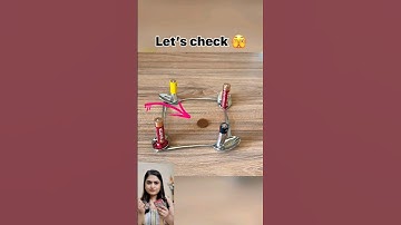4 spoons + 4 batteries + money=???🤔🤯  #experiment #lifehacks#viralhacks #shorts