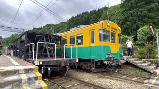 富山地方鉄道10030形(10045-10046) 普通電鉄富山行き　本線内山発車