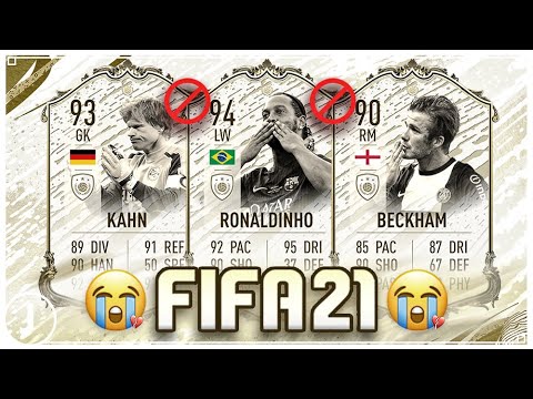 PLAYERS THAT WON'T BE IN FIFA 21!! ?❌ ft. Ronaldinho, Kahn, Beckham, ...