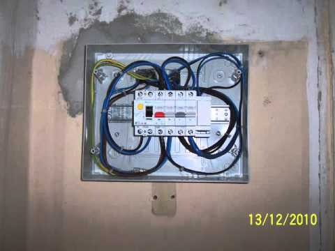Impianti elettrici..tracce ed altro youtube Come realizzare impianto elettrico civile