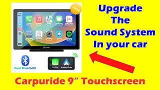 9 inch Touch Screen Audio Interface - Upgrade Your Classic Car Sound System