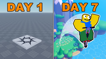 I Made a Roblox Simulator Game in 1 Week