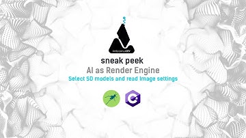 AI as Render Engine inside Grasshopper - Load custom Model checkpoint (AUTOMATIC1111 project)