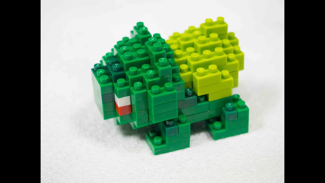 Lego Nanoblock Pokemon Bulbasaur Nbpm 003 Unbox ナノブロック