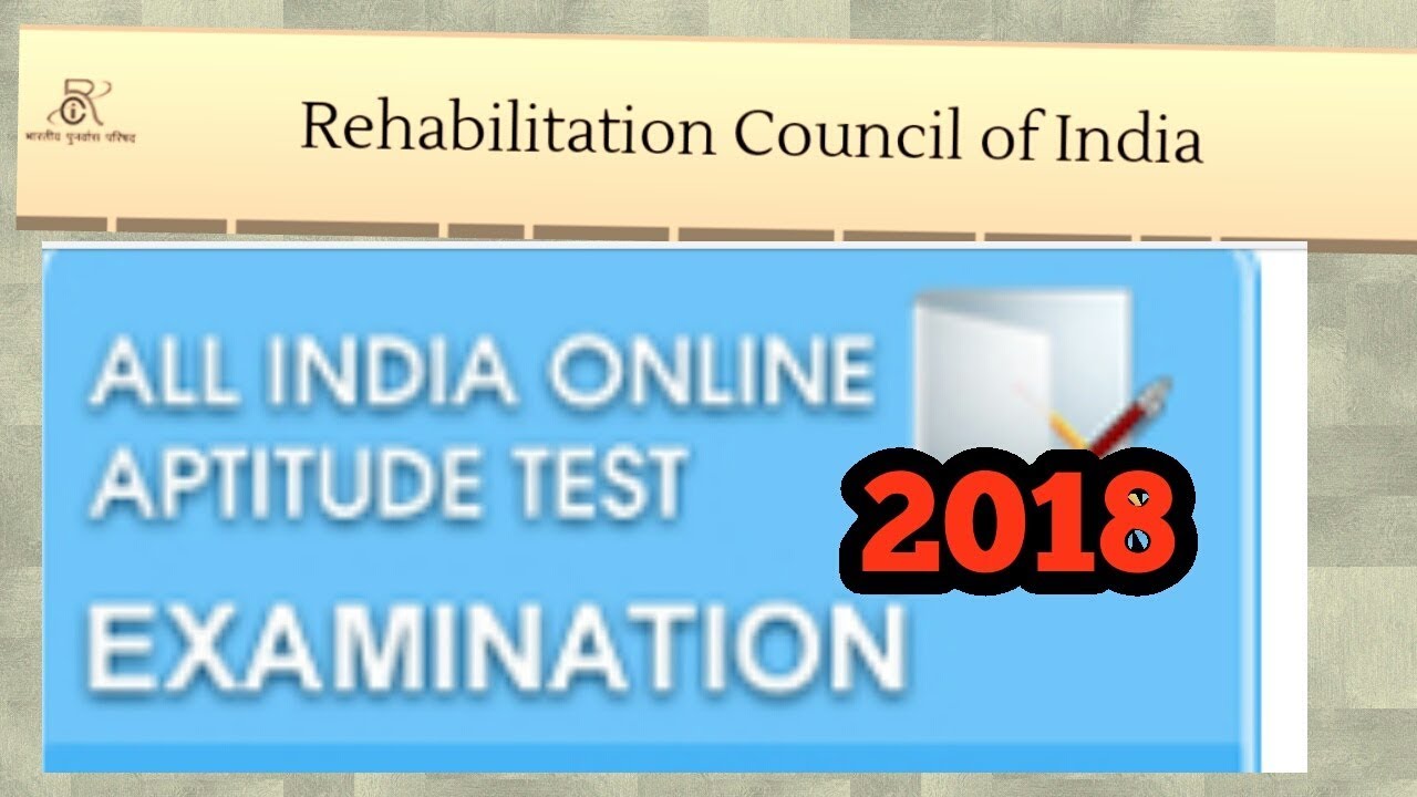 ALL INDIA ONLINE APTITUDE TEST 2018 FOR ADMISSION TO CERTIFICATE DIPLOMA LEVEL COURSES YouTube