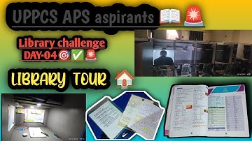 LIBRARY TOUR 📚UPSC Library Challenge *6AM to 12PM/सबसे पहले आना, सबसे Late जाना #upscmains2022#viral