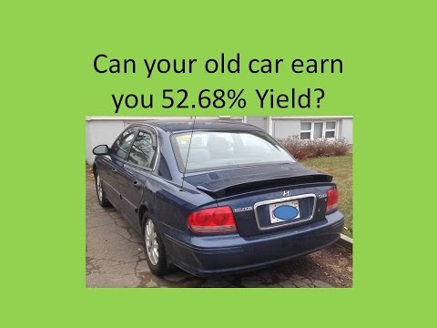 Turned my 11 year old Hyundai into a 52.68% Private Investment Note