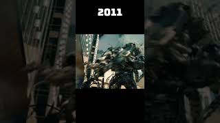 2018 vs 2011 #shockwave #transformers #transformers3 #bumblebee #decepticons