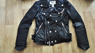 Кожаная куртка Burberry . Видеообзор