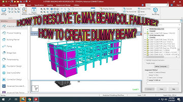 HOW TO RESOLVE Tc MAX BEAM/COLUMN FAILURE IN STAAD?
