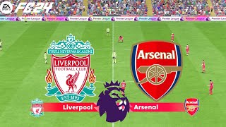 FC 24 | Liverpool vs Arsenal - Premier League 2024 - PS5™ Full Match & Gameplay