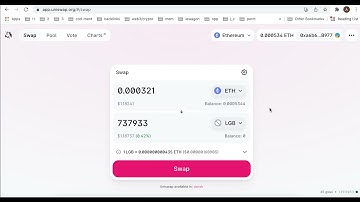 How to set up SLIPPAGE TOLERANCE in UNISWAP?