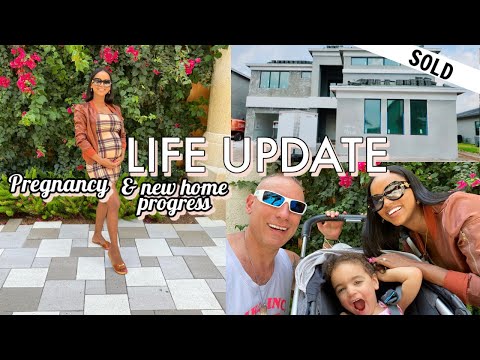 LIFE & PREGNANCY UPDATE | New Build Construction Home Tour | Day in the life