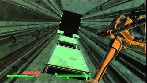 Fallout 4 Elevator Crush Glitch - Atlantic Offices