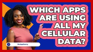 Which Apps Are Using All My Cellular Data?