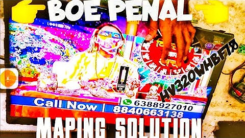 BOE panel mapaing problem solution by tcon bord || HV320WHB-F70 #n56#n86 maping problem solution