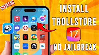 How to Install TrollStore on iOS 17 - No Jailbreak No Computer